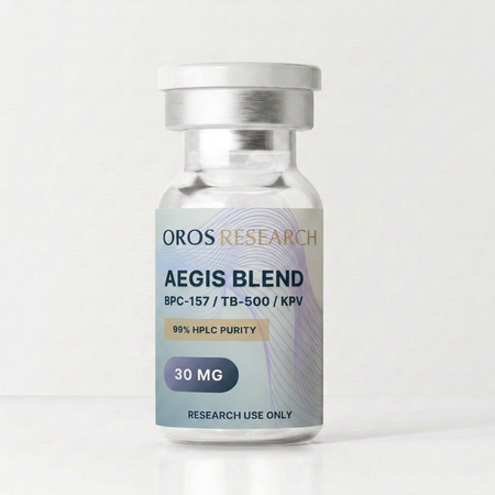 AEGIS - BPC-157 10mg, TB-500 (TB4) 10mg, KPV 10mg (30mg Blend) - OROS Research