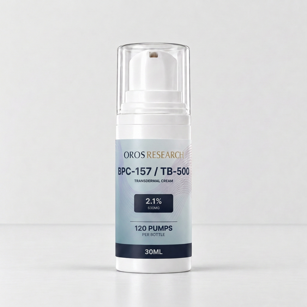 BPC-157 1.25%, TB-500 (TB4) 0.85% Topical (630mg Blend) - OROS Research