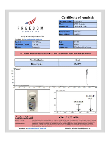 GLP-1R 5mg - OROS Research