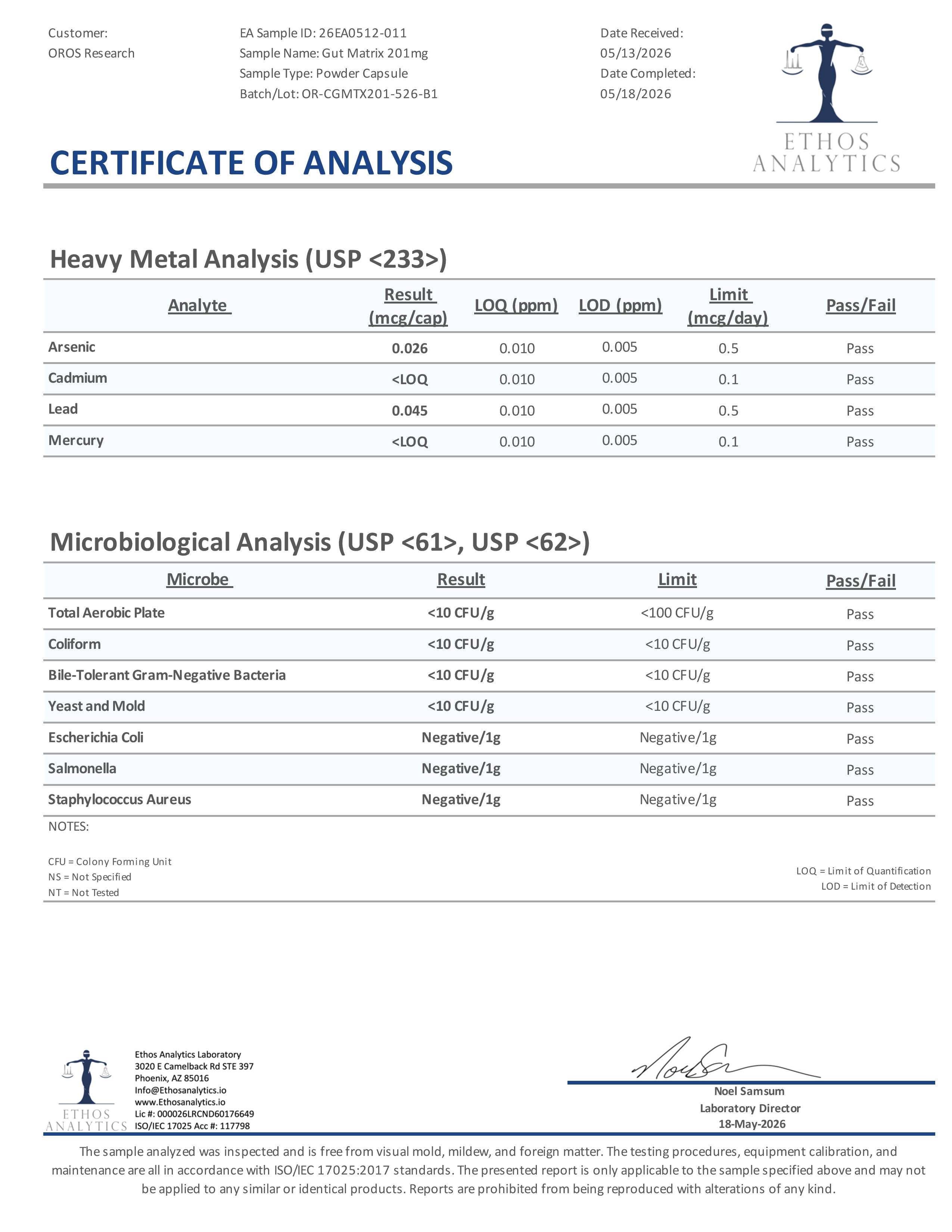 larazotide bpc 157 matrix Gut - Micro PEA, BPC-157 Arginate, KPV, N-Acetyl 201mg Blend (60 Capsules) BPC-157 BPC-157 / TB-500 / KPV