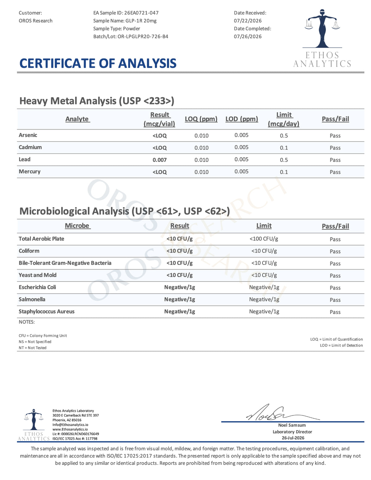 OR-3R 20mg (Triple-Agonist) - OROS Research