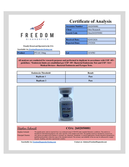 PT-141 10mg - OROS Research
